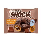 FitnesShock донат с шоколадной начинкой, 70 гр